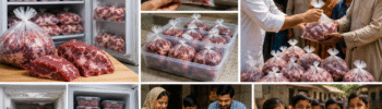 Families prepare and store Eid meat safely to preserve quality and reduce food waste after Eid-ul-Adha.