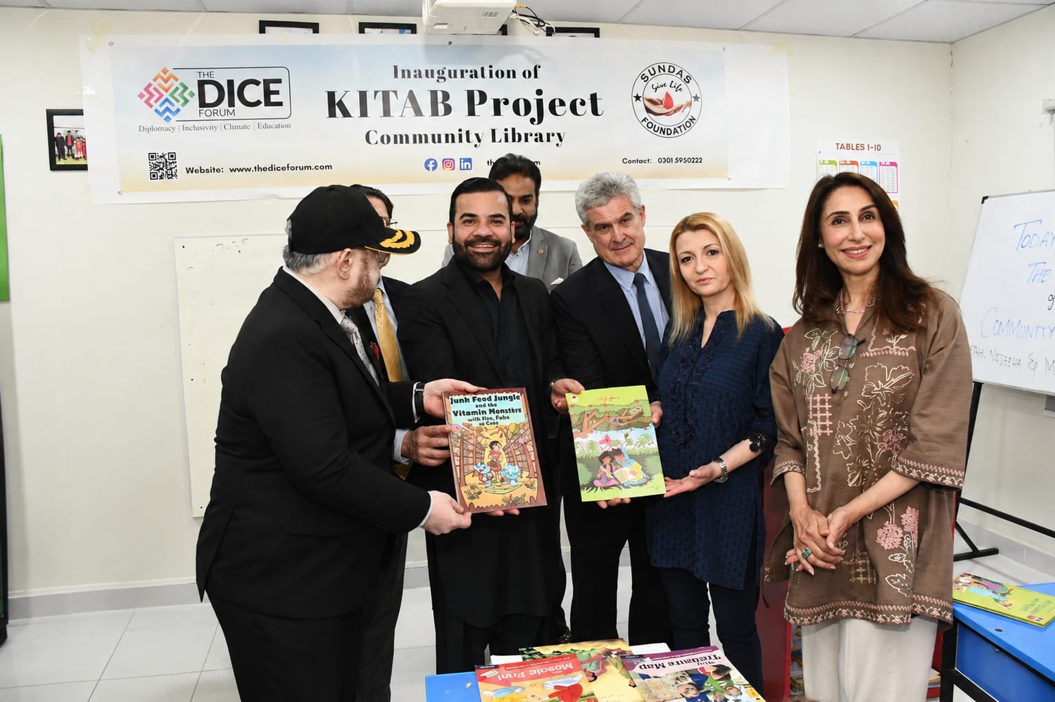 DICE Forum launches KITAB library project and tree plantation drive in Islamabad
