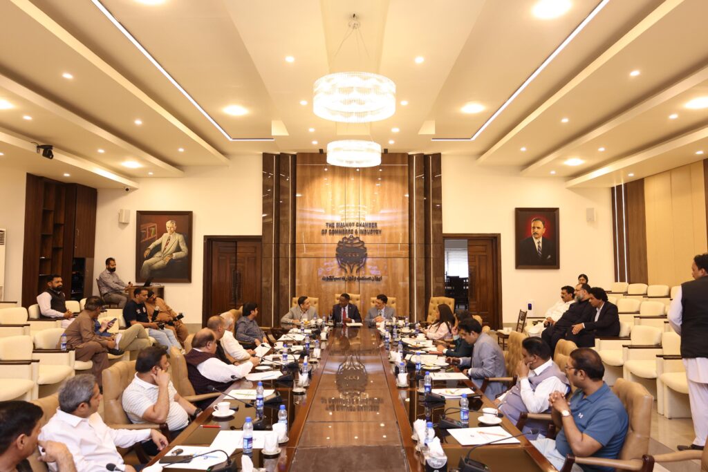 Ethiopian ambassador visits Sialkot Chamber to discuss trade and investment opportunities Ethiopian ambassador visits Sialkot Chamber to discuss trade and investment opportunities