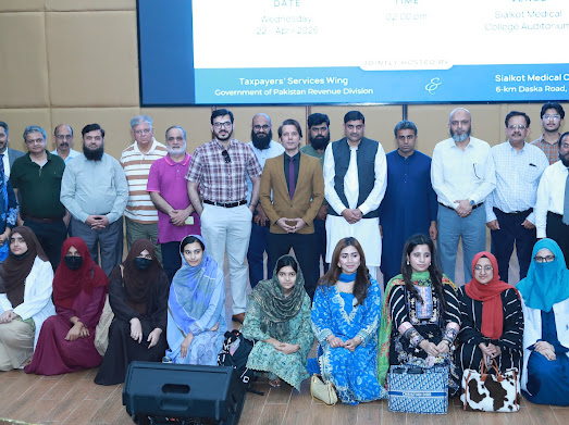 FBR holds tax awareness seminar at Sialkot Medical College