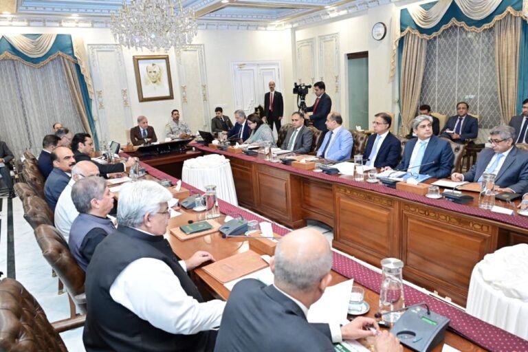 Prime Minister Shehbaz Sharif chairs a meeting on Pakistan’s IT sector and digital connectivity initiatives.