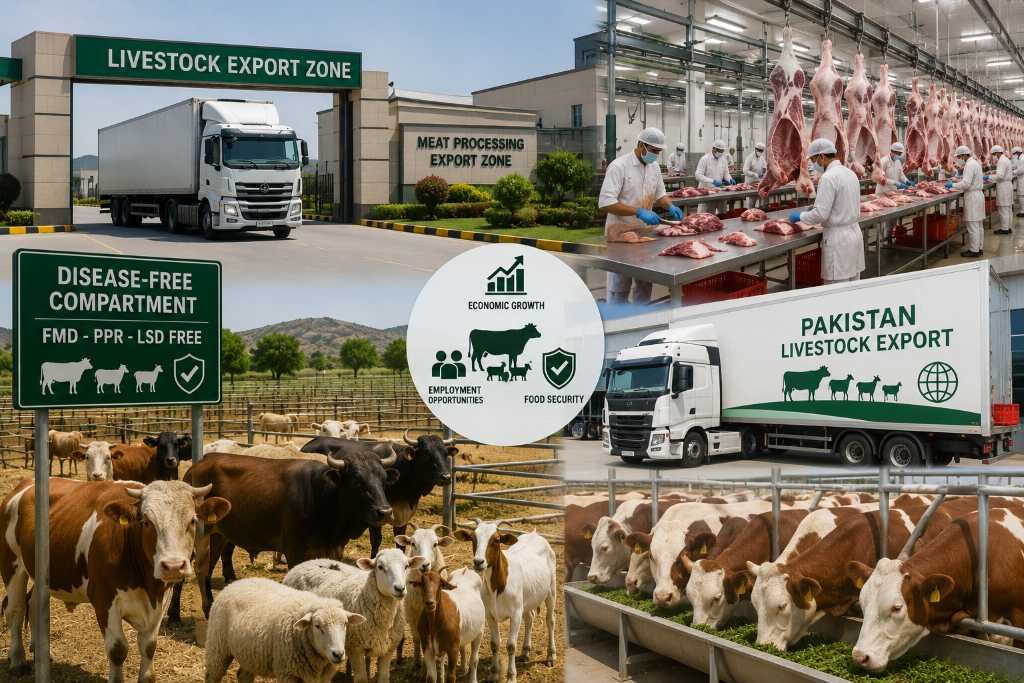 Pakistan plans export zones, disease-free compartments for livestock exports Pakistan plans export zones, disease-free compartments for livestock exports