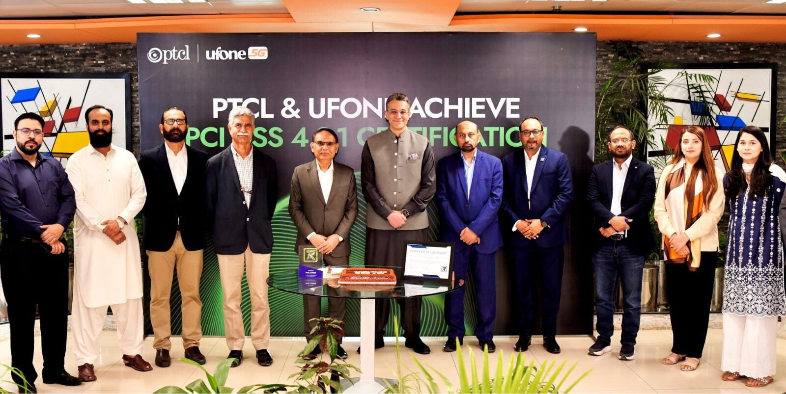 PTCL, Ufone achieve international payment security certification