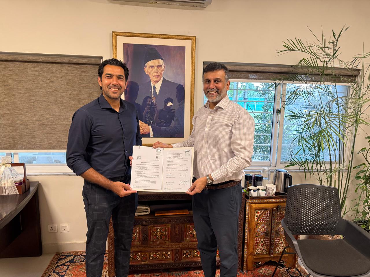 Pakistan Tennis Federation signs first school partnership with Westminster Academy