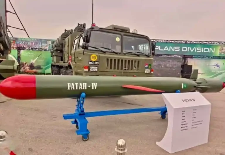 Pakistan Army conducts a successful training launch of the Fatah-4 ground-launched cruise missile.