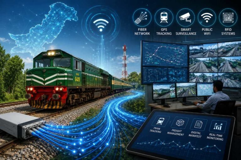 Pakistan Railways set for tech revolution with 1,700km fiber network