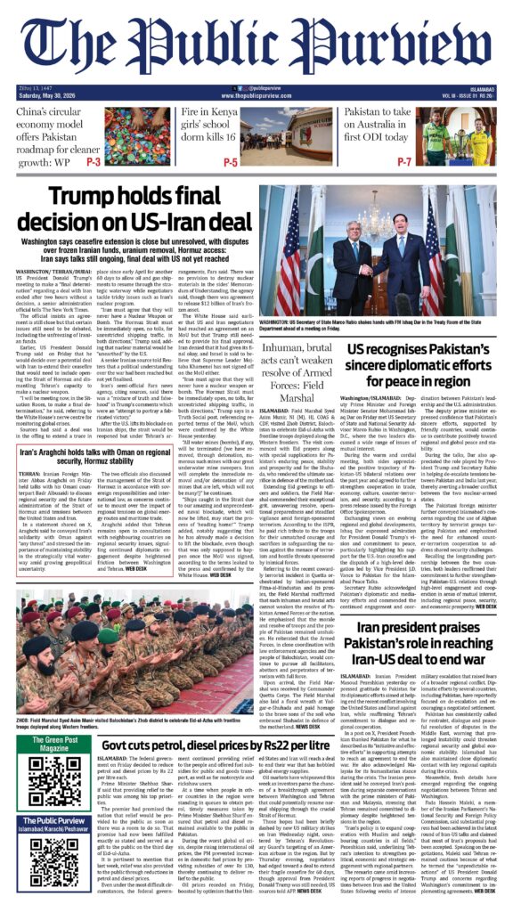 30-05-2026 Islamabad