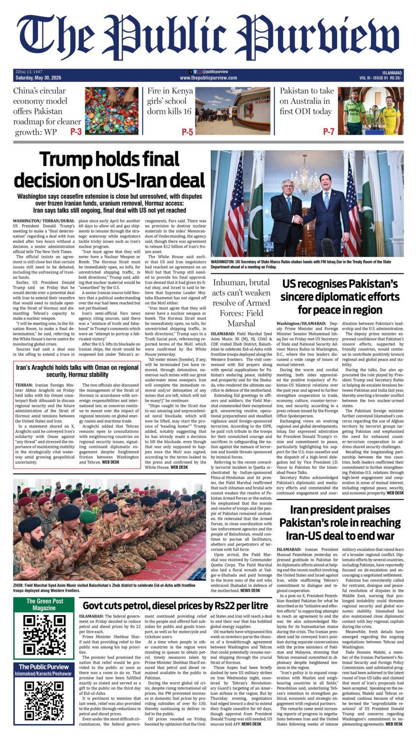 30-05-2026 Islamabad