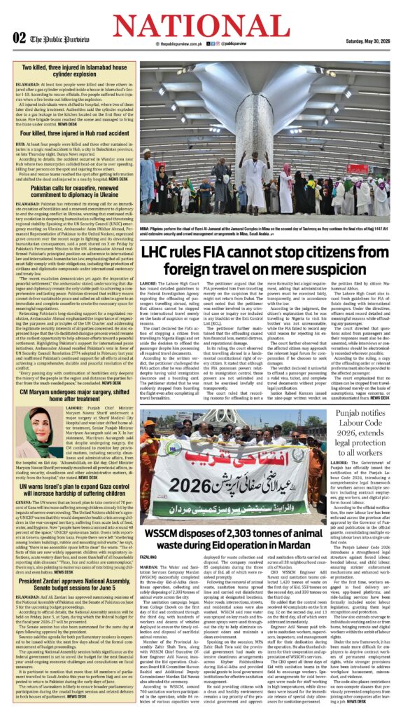 30-05-2026 Karachi