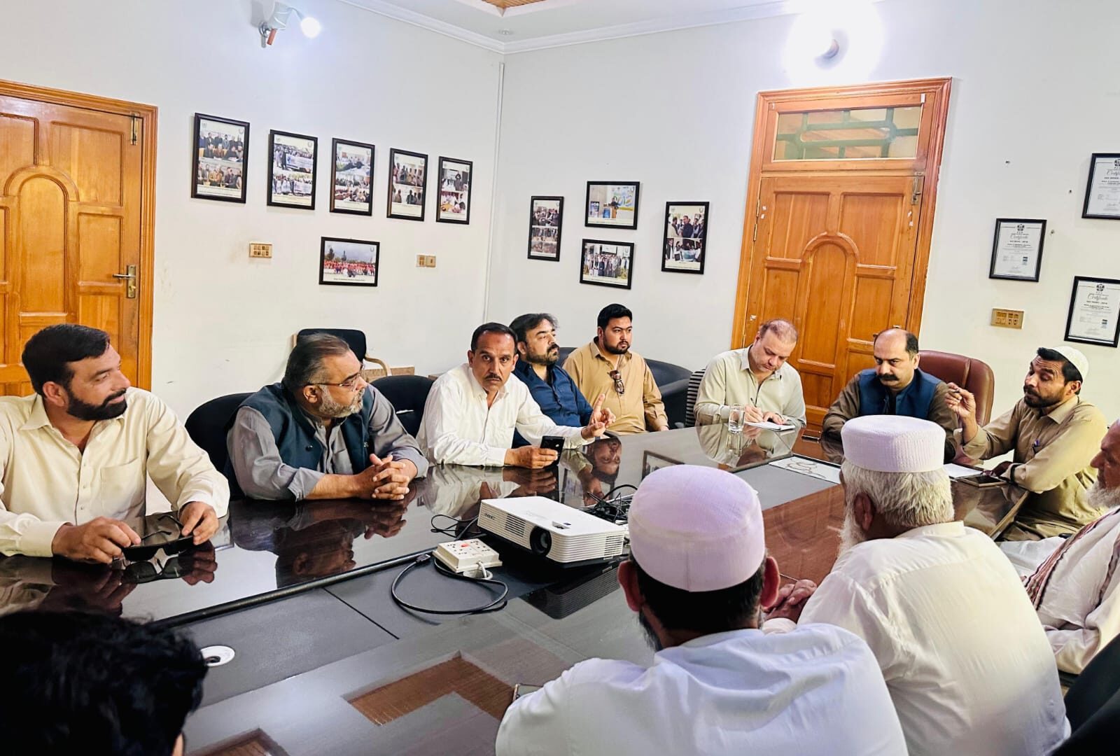 WSSC Kohat reviews Eid-ul-Adha cleanliness plan with business community
