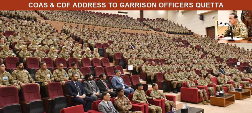 Field Marshal Asim Munir visits Quetta, stresses preparedness for modern warfare Field Marshal Asim Munir visits Quetta, stresses preparedness for modern warfare