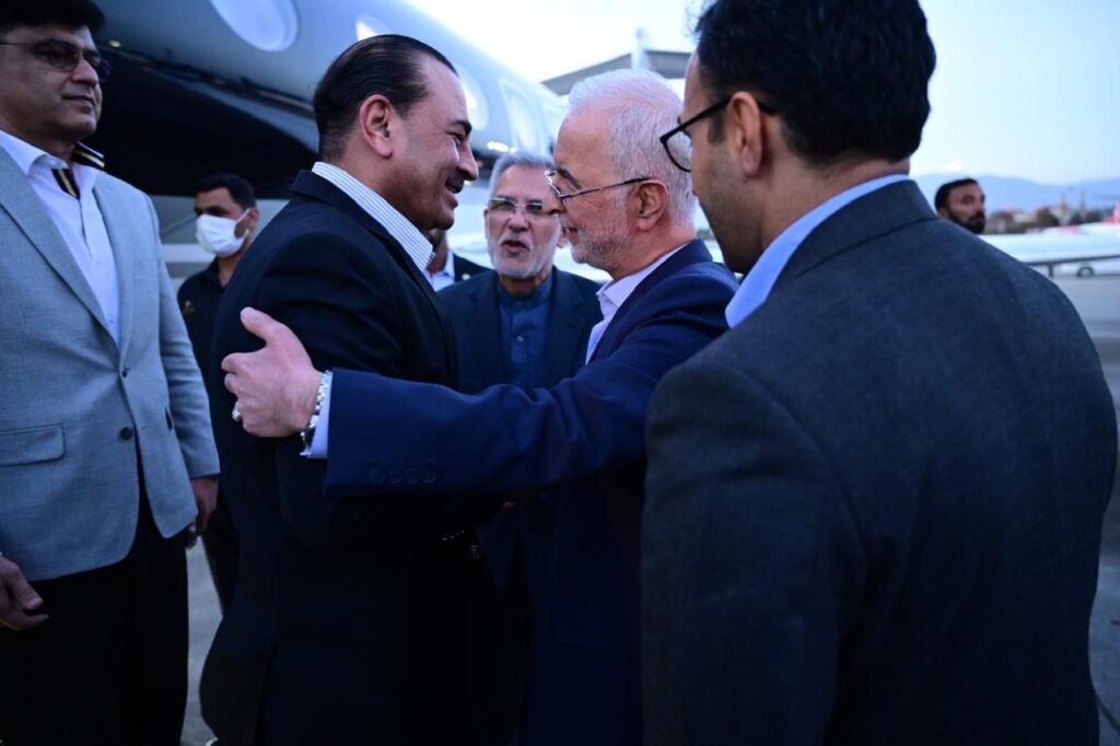 Field Marshal Asim Munir arrives in Tehran for mediation efforts focused on regional peace and security.