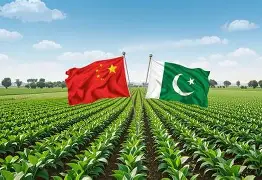 Pakistan agricultural exports to China and Gulf under Climate Prosperity Plan with modern farming and logistics
