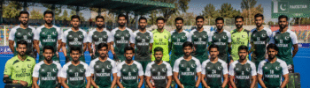 Pakistan hockey players train ahead of the FIH Pro Hockey League trials announced by the PHF.