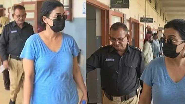 “Narcotics queen Anmol Pinky” produced in court without handcuffs under protocol