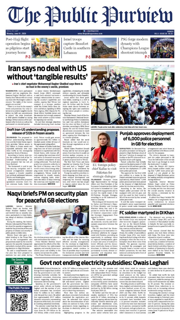 01-06-2026 Karachi