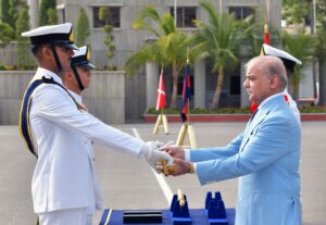 Shehbaz Sharif Hails Pakistan Navy’s Maritime Strength at 125th Midshipmen, 33rd SSC Commissioning Parade