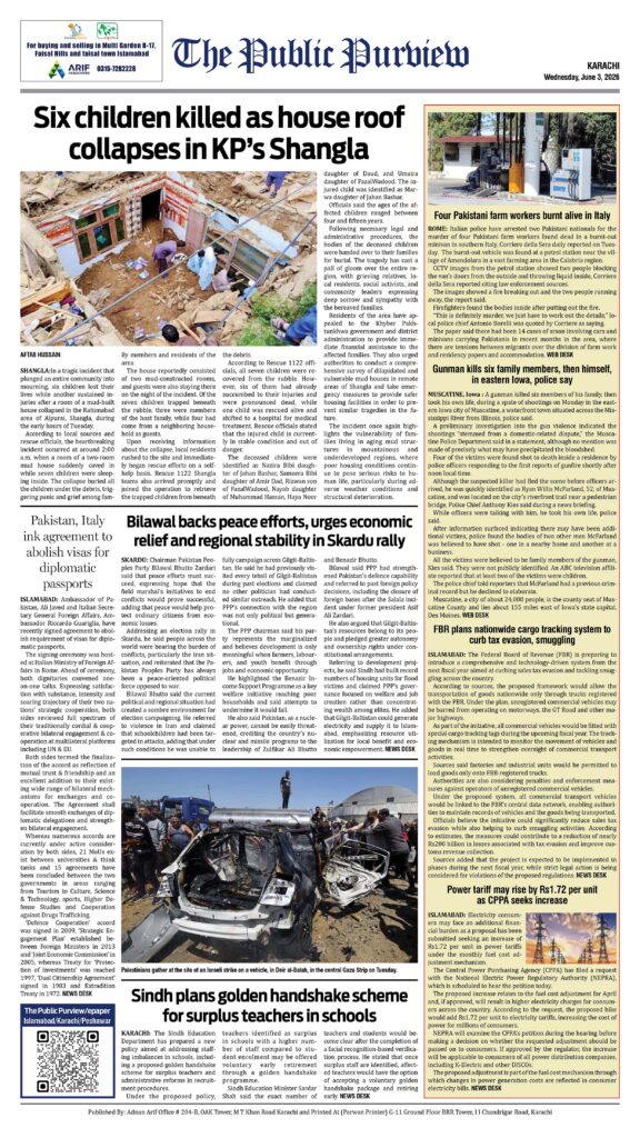 03-06-2026 Karachi