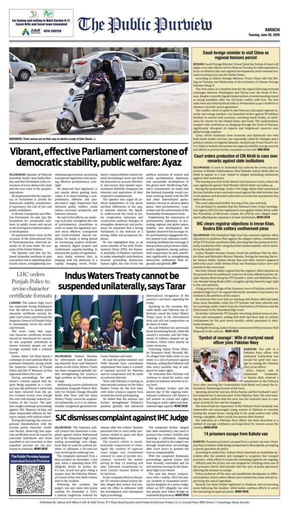 30-06-2026 Karachi