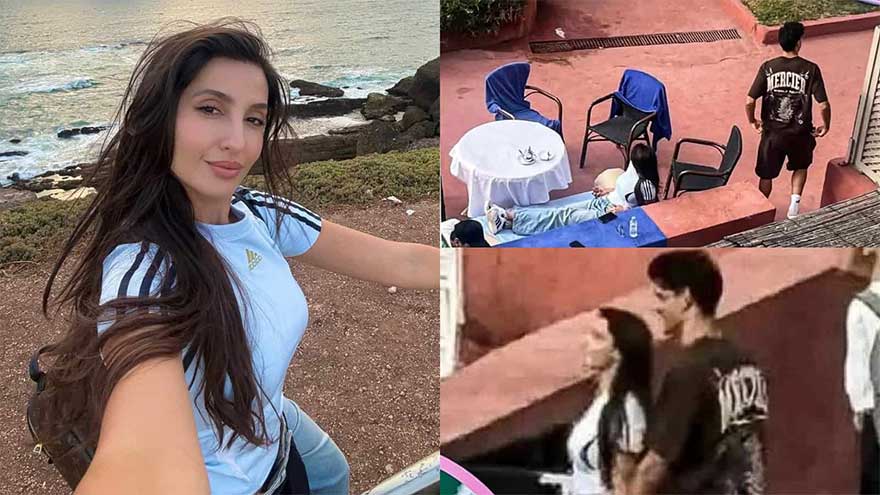 Nora Fatehi, Yassine Bounou spark speculation after reported Morocco outing