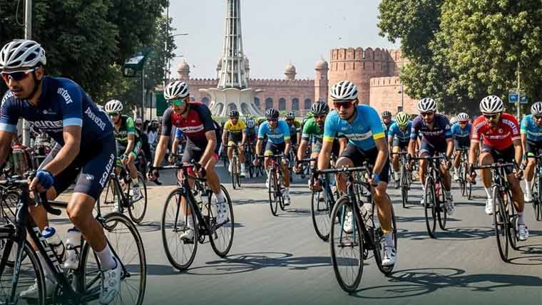 Punjab cyclist wins Lahore road race as cycling federation plans more event