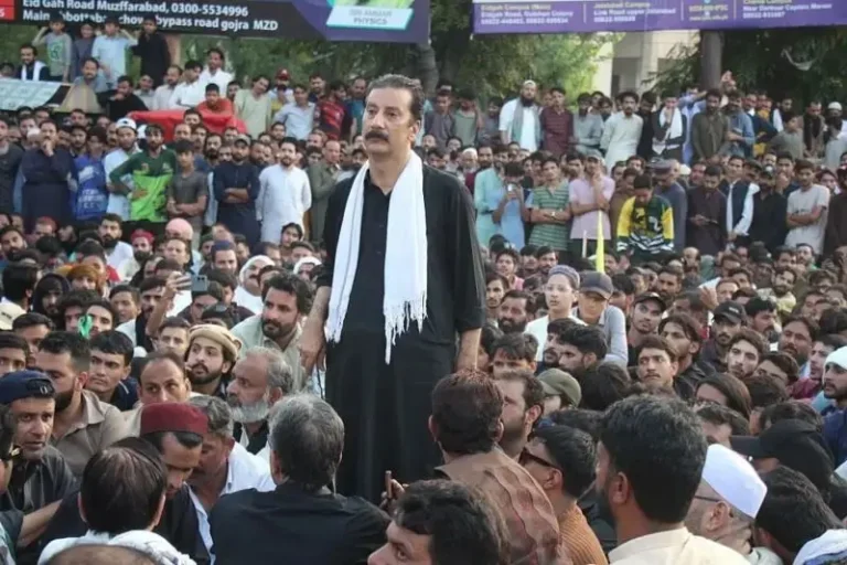 A viral video has sparked discussion over remarks about school attendance and education in Azad Jammu and Kashmir.