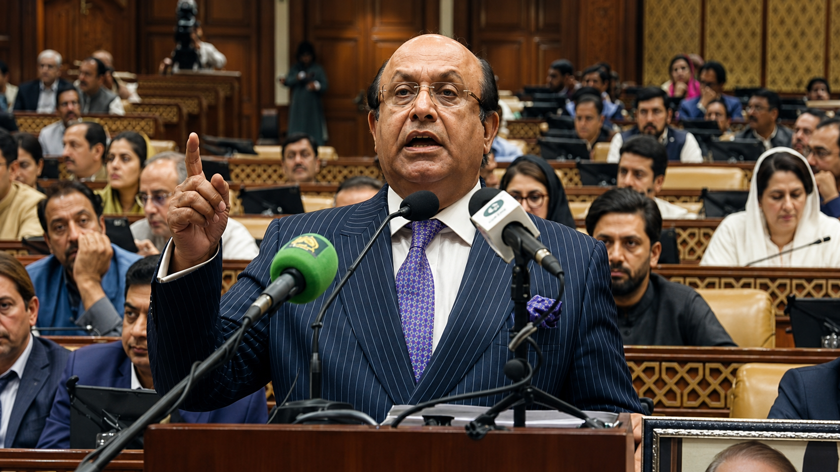 Punjab Presents Rs5.9 Trillion “People-Friendly” Budget For FY2026-27 Amid Opposition Protest