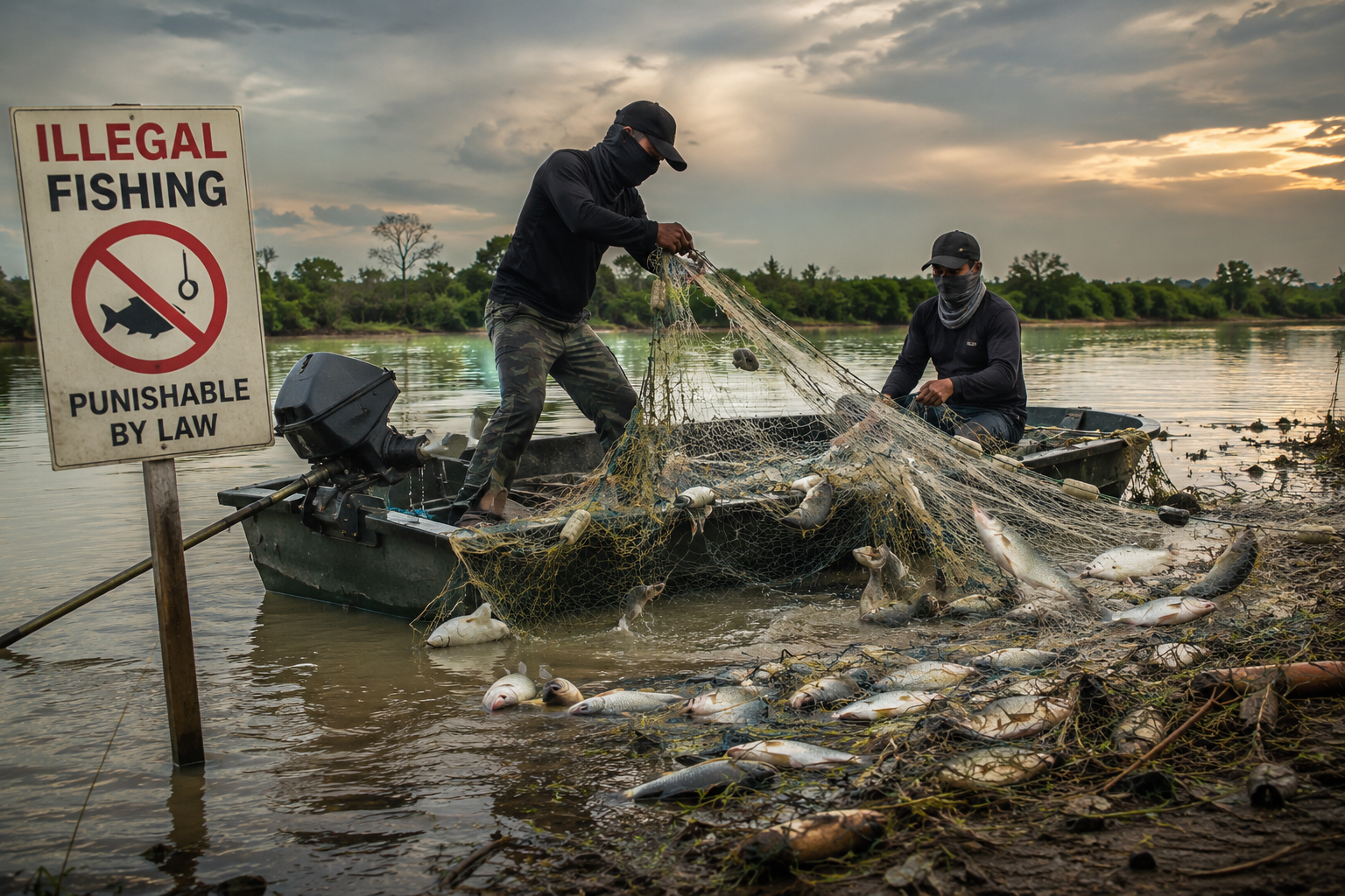 Illegal Fishing in Panjkora River Is Punishable Under Law, Says Fisheries Officer