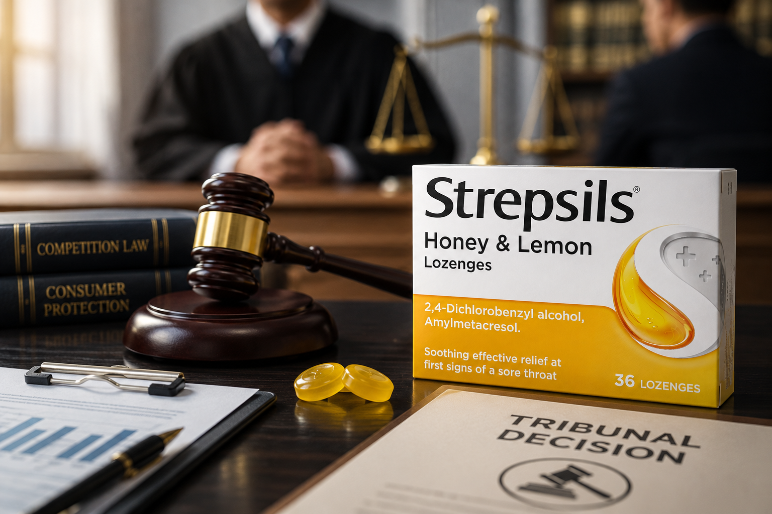 Tribunal upholds CCP ruling against Reckitt Benckiser over Strepsils marketing claims