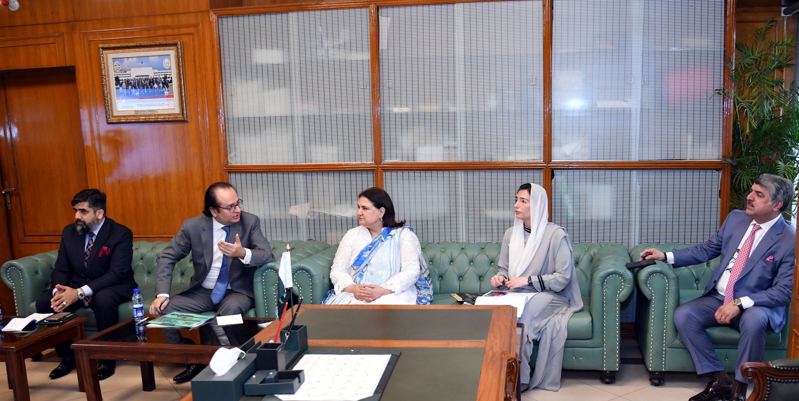 First Lady Asifa Bhutto Briefed on BISP Reforms, Budget and Digital Wallets