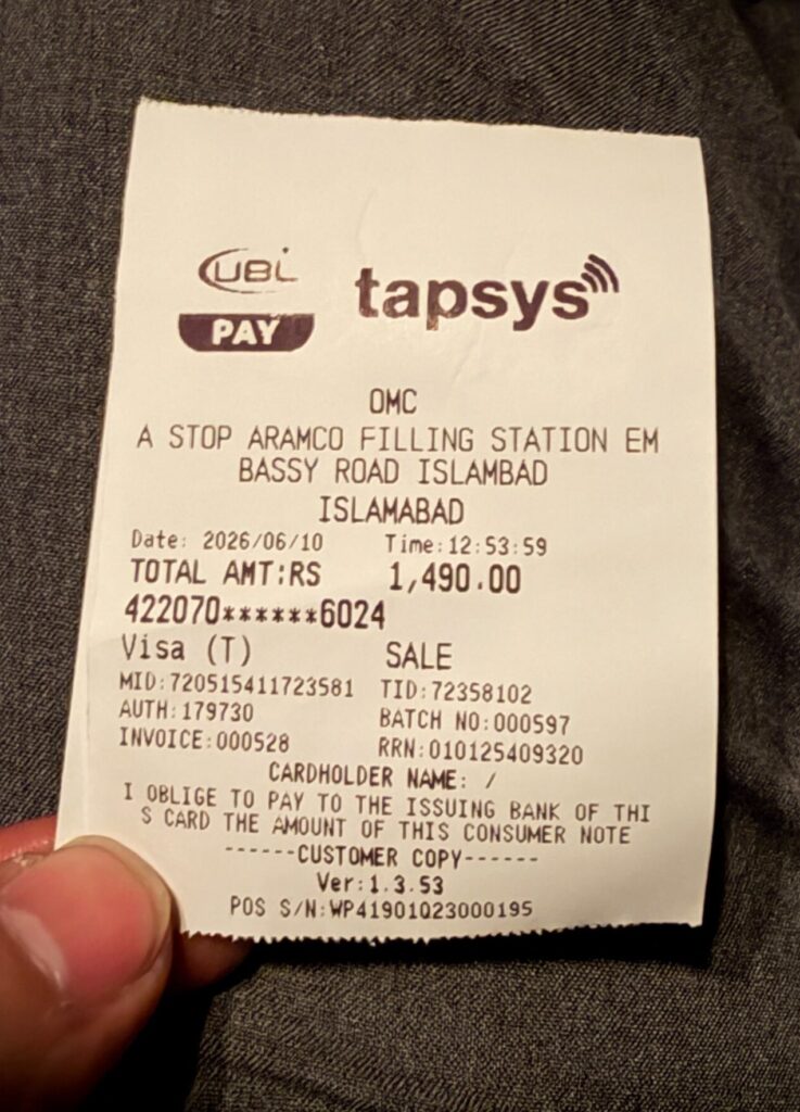 Aramco Islamabad Tuck Shop Charges Rs1,490 for Juice Selling Elsewhere for Rs700–800
