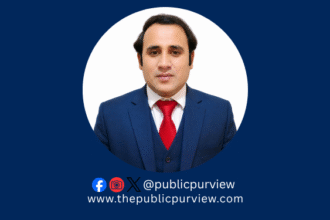 Portrait of Imran Ammar, a writer and journalist known for covering social, cultural, and current affairs issues in Pakistan.