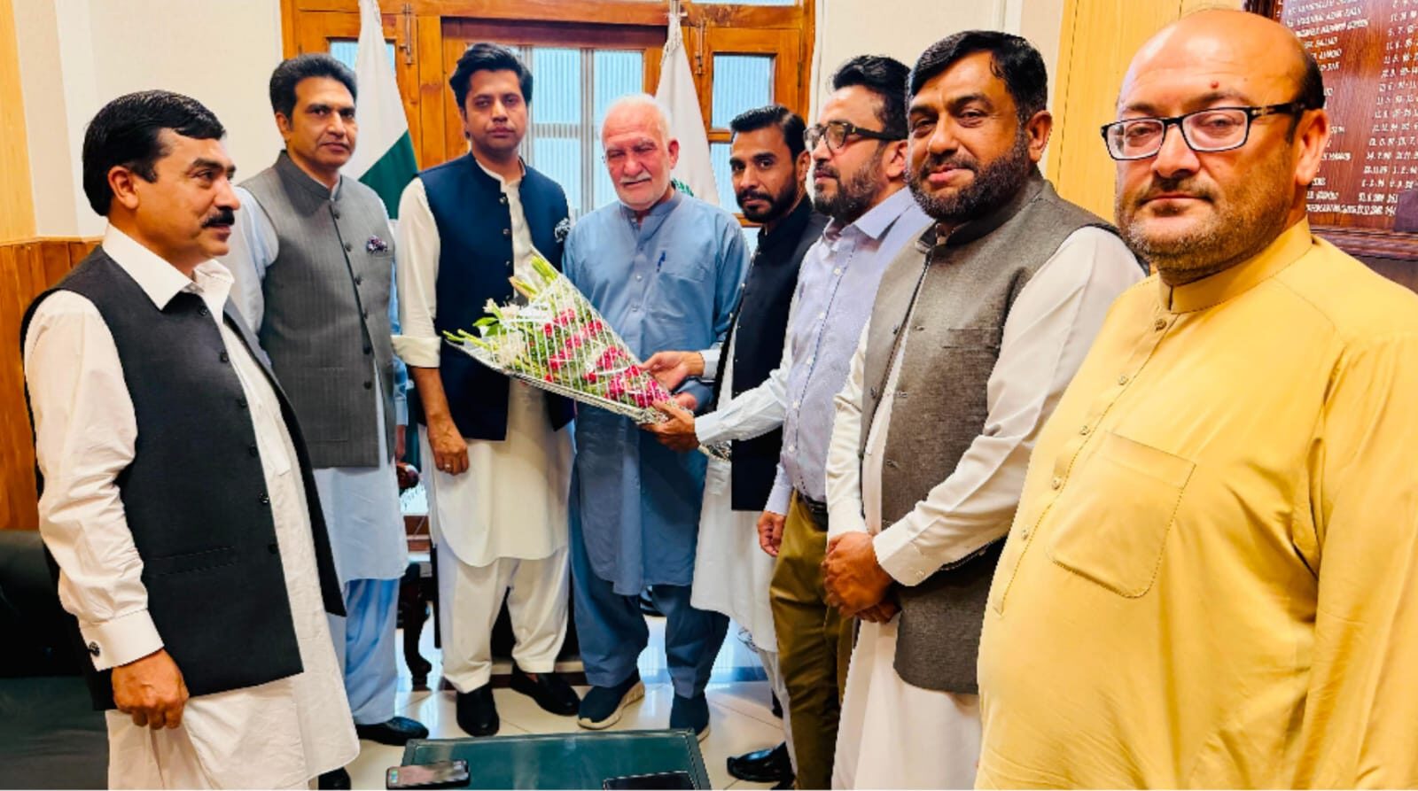 Kohat business leaders urge investment promotion, industrial growth in meeting with KP industries adviser