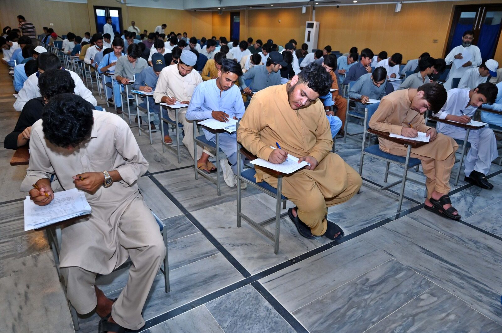 More than 1,000 students appear in PMDC scholarship test across KP