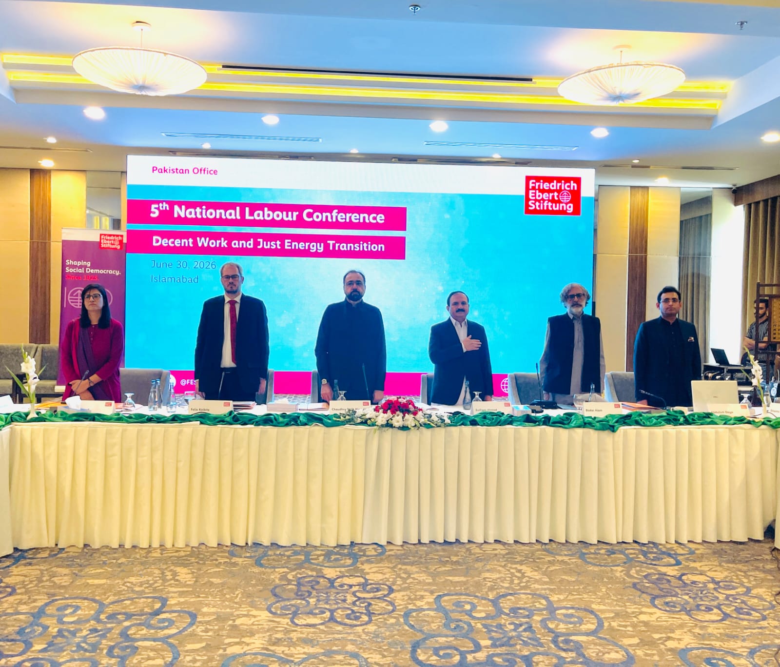 Pakistan urged to centre workers in clean energy shift as labour leaders call for stronger protections