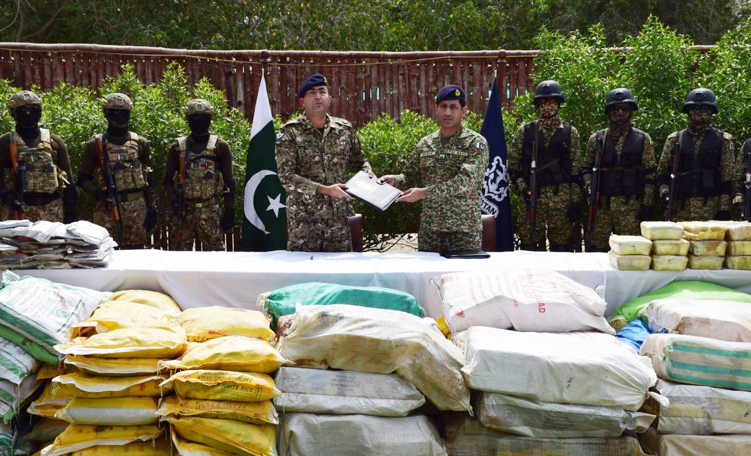 Pakistan Navy, Coast Guards Seize Drugs Worth $215 Million Near Gwadar