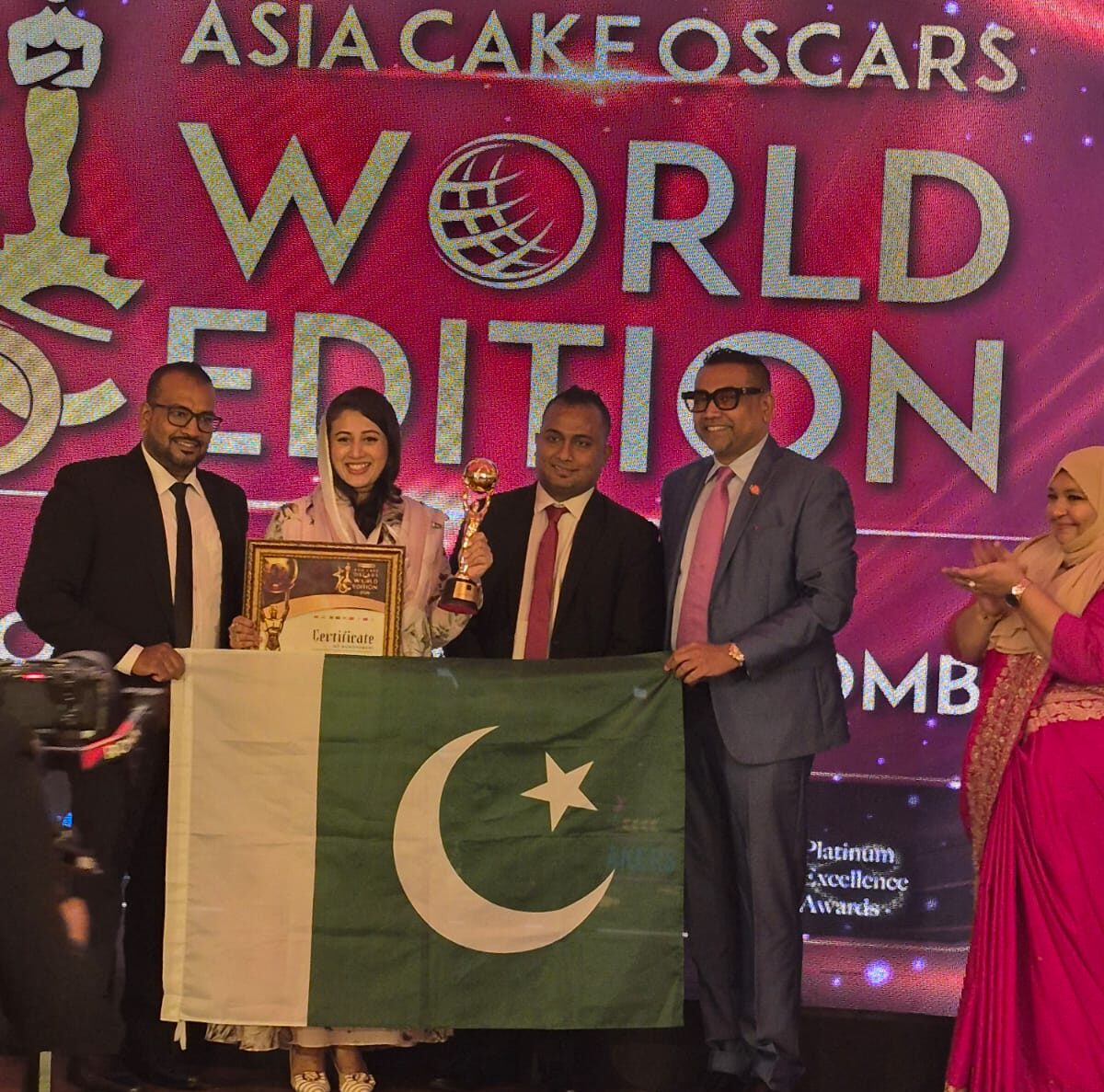 Pakistani baker Zoya Wakeel wins Asia Cake Oscar 2026 in Sri Lanka