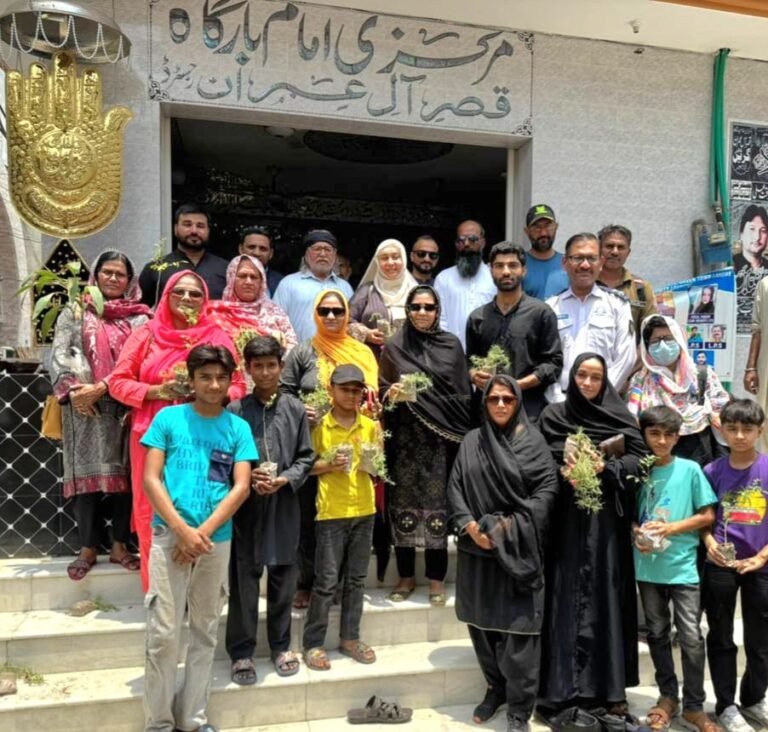 Sabeel Sab Ke Liye promotes interfaith harmony as Muslim and Christian volunteers serve refreshments and distribute saplings in Lahore.