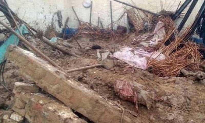 Six siblings killed as house roof collapses in Shangla