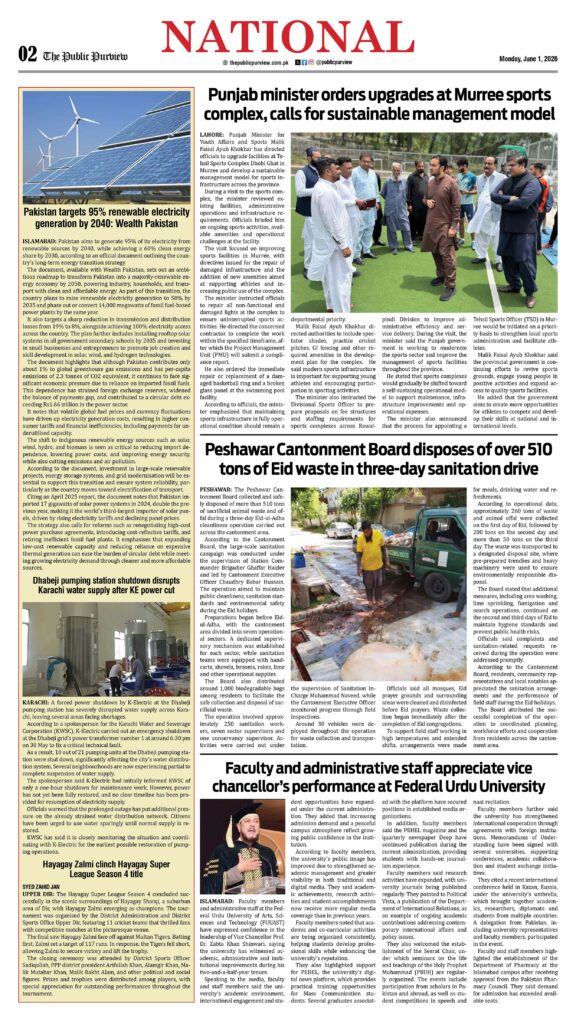 01-06-2026 Islamabad