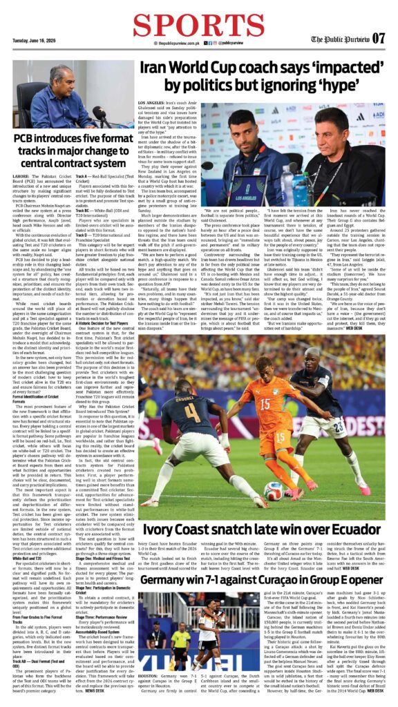Sports/Showbiz 16-06-2026