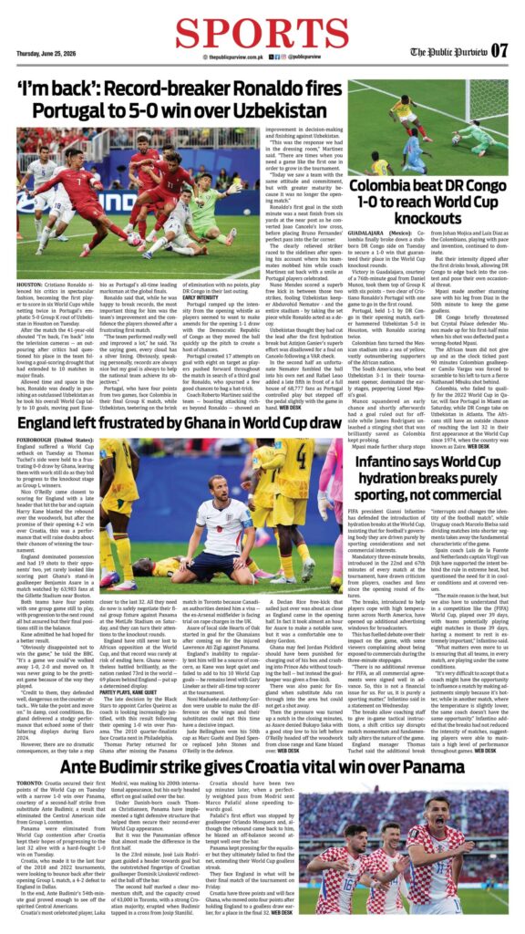 Sports 25-06-2026