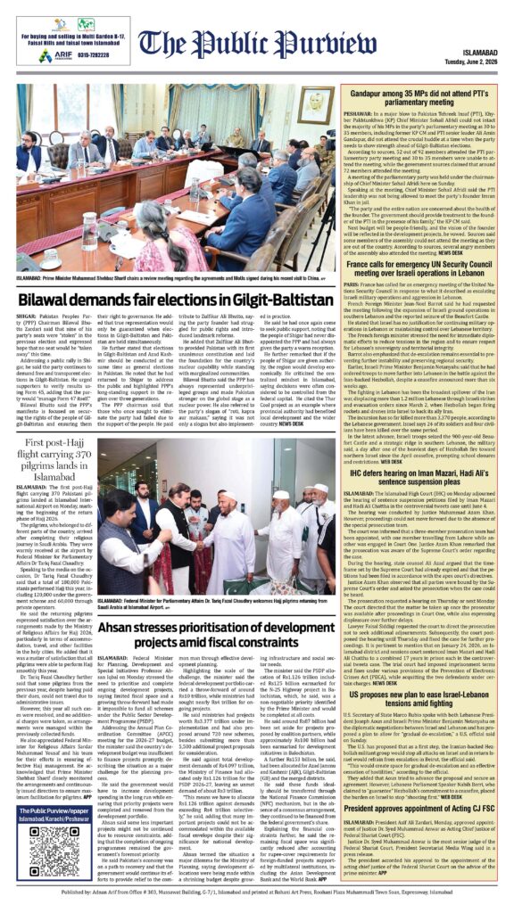 Back 02-06-2026 Islamabad