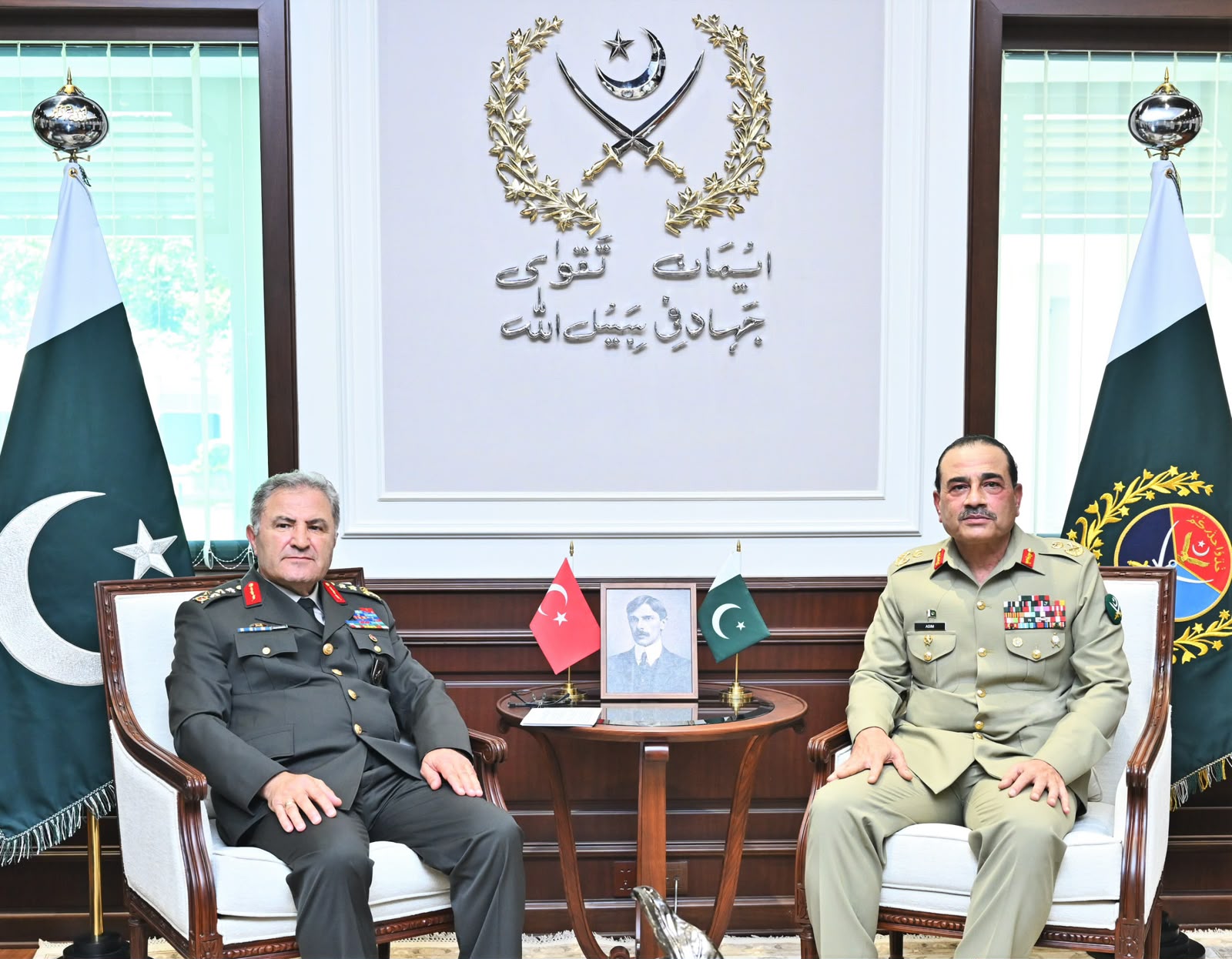 Turkish Land Forces Commander Meets Pakistan’s Military Leadership During Islamabad Visit