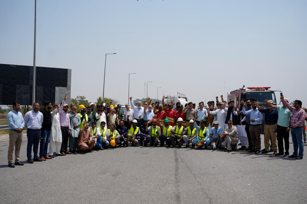 Wafi Energy, NHMP and Rescue Agencies Conduct Emergency Response Drill on Lahore–Sialkot Motorway