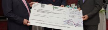 NAB officials hand over recovered assets to the KP government in the Upper Kohistan fraud case.