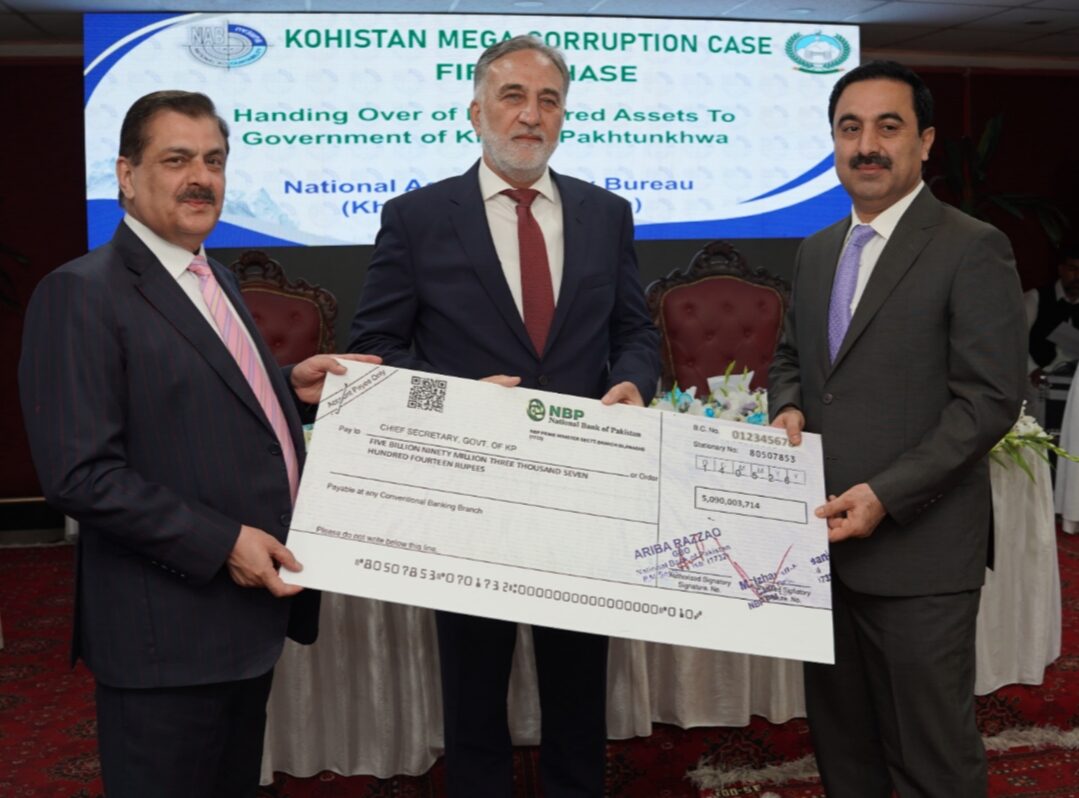 NAB returns over Rs6 billion in recovered assets to KP government in first phase of Upper Kohistan fraud case