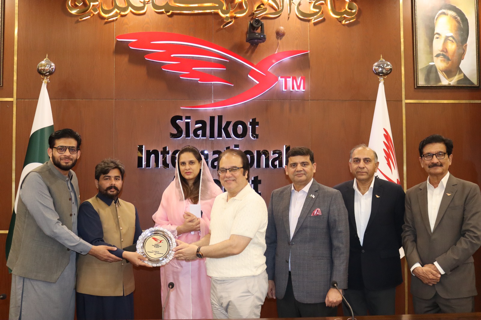 Deputy Commissioner Sialkot visits Sialkot International Airport, praises its role in regional development