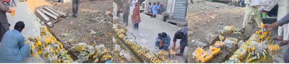 Punjab Food Authority destroys 350 litres of substandard juice in Attock