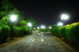 Special Lights Installed At Rawal Park To Improve Nighttime Recreation